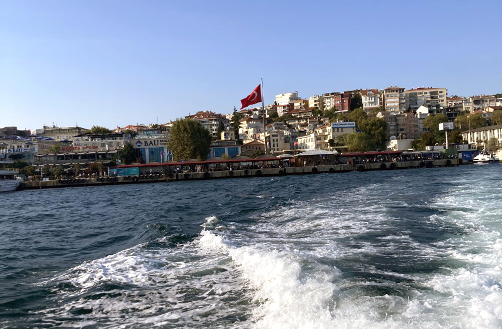 View of the Asian side of Istanbul across the Bosphorus. Pic: Fazeena Saleem /The Peninsula