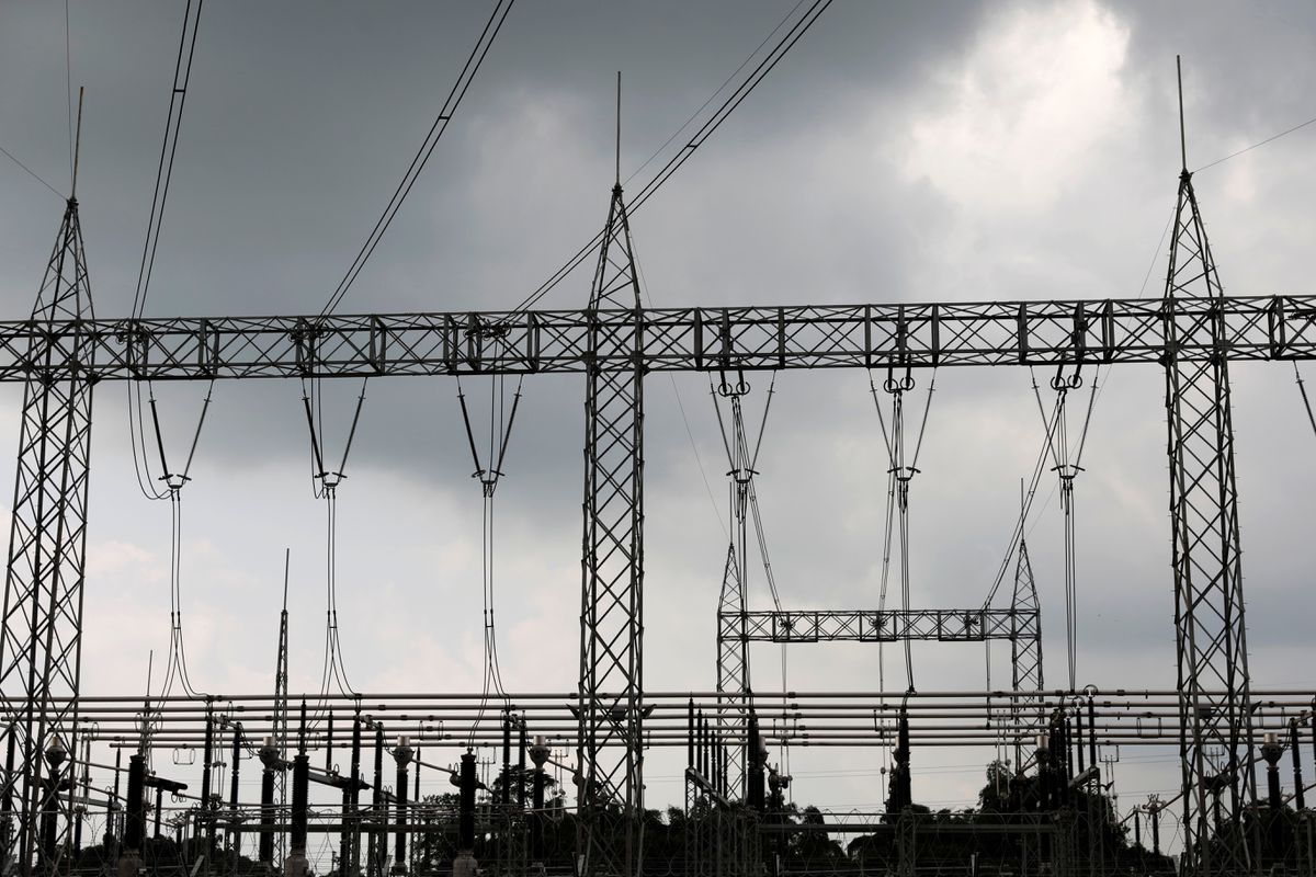 File Photo: High-tension electrical power lines are seen at the Azura-Edo Independent Power Plant on the outskirt of Benin City in Edo state, Nigeria, June 13, 2018. (REUTERS/Akintunde Akinleye)