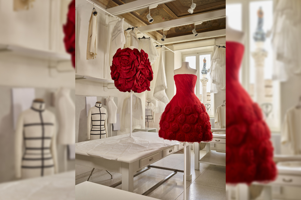 Fiesta gowns created by Valentino