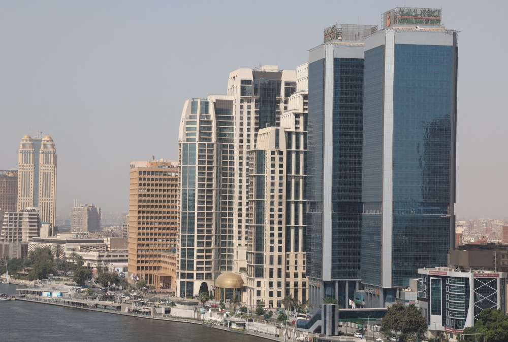 General view of hotels, banks and office buildings by the Nile River as Egypt prepares to host the COP27 summit in Egypt, September 12, 2022. (REUTERS/Amr Abdallah Dalsh)