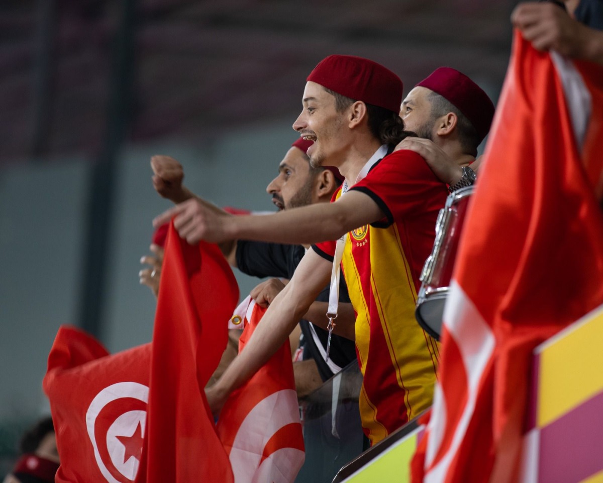 Supporters of Qatar and other Arab teams celebrate, in these file photos.