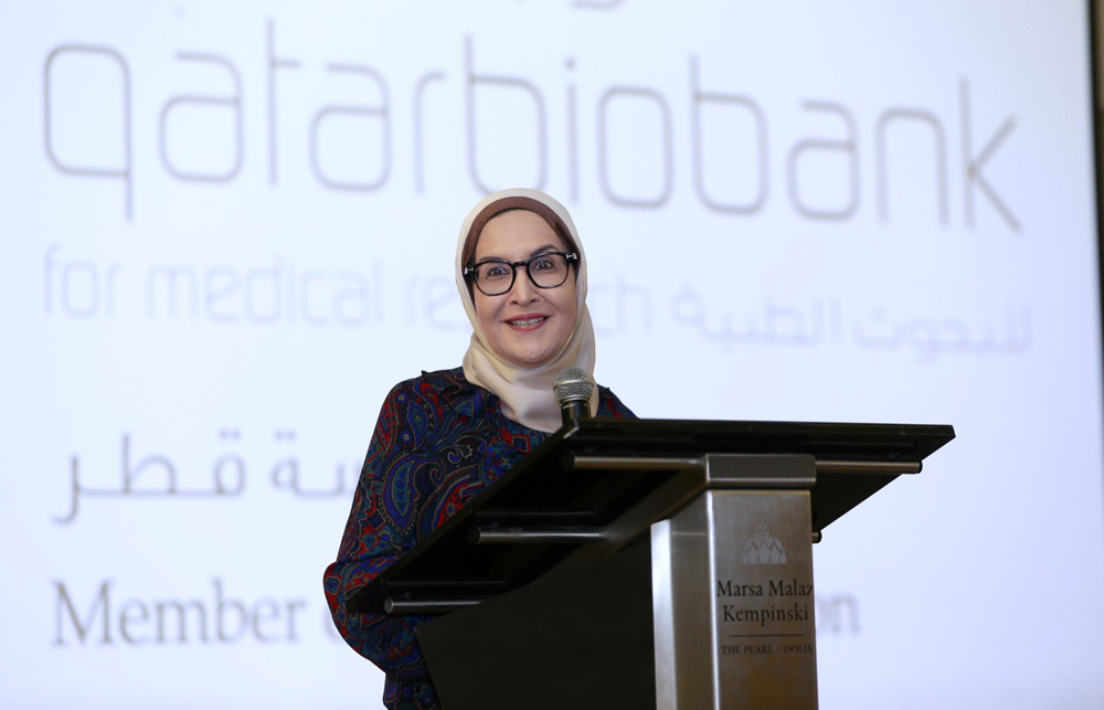  Dr. Nahla Afifi, Director of Qatar Biobank. Photo by Rajan Vadakkemuriyil/ The Peninsula