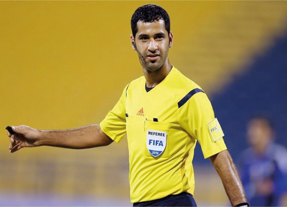 Qatar's international referee Abdulrahman Al Jassim