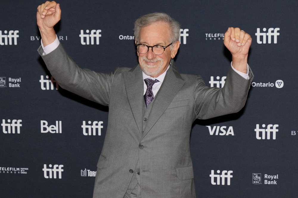 Director Steven Spielberg attends the world premiere of 