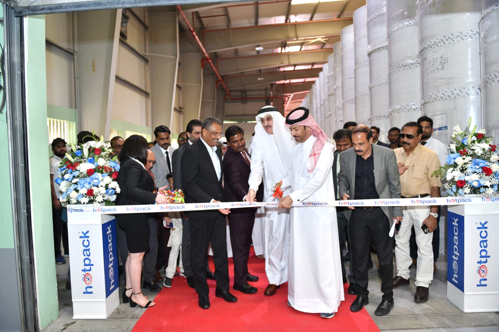 Hotpack Global launches its15th production facility worldwide for all its paper products