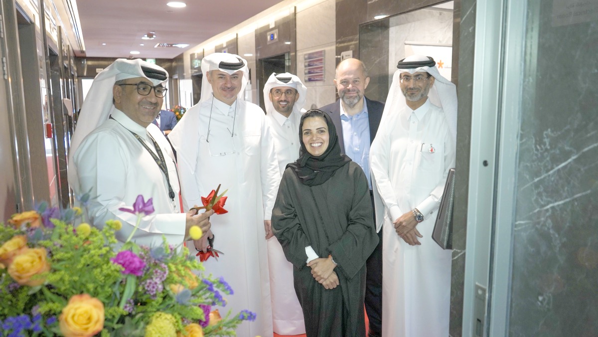  Starlink CEO Munera Al Dosari with other officials at the opening ceremony.
