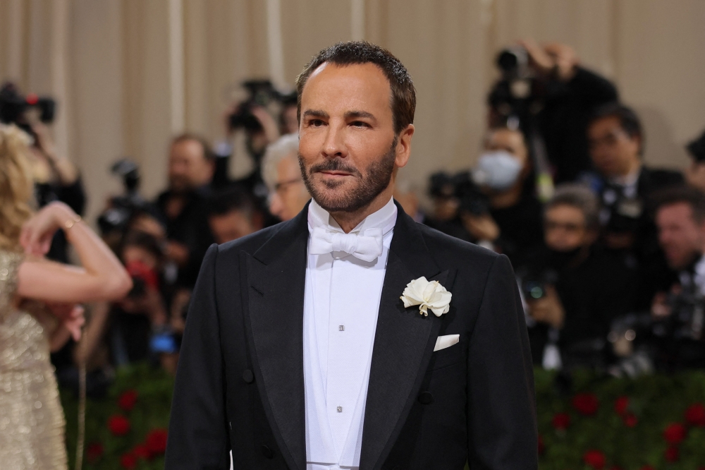  In this file photo taken on May 2, 2022, Tom Ford attends The 2022 Met Gala Celebrating 