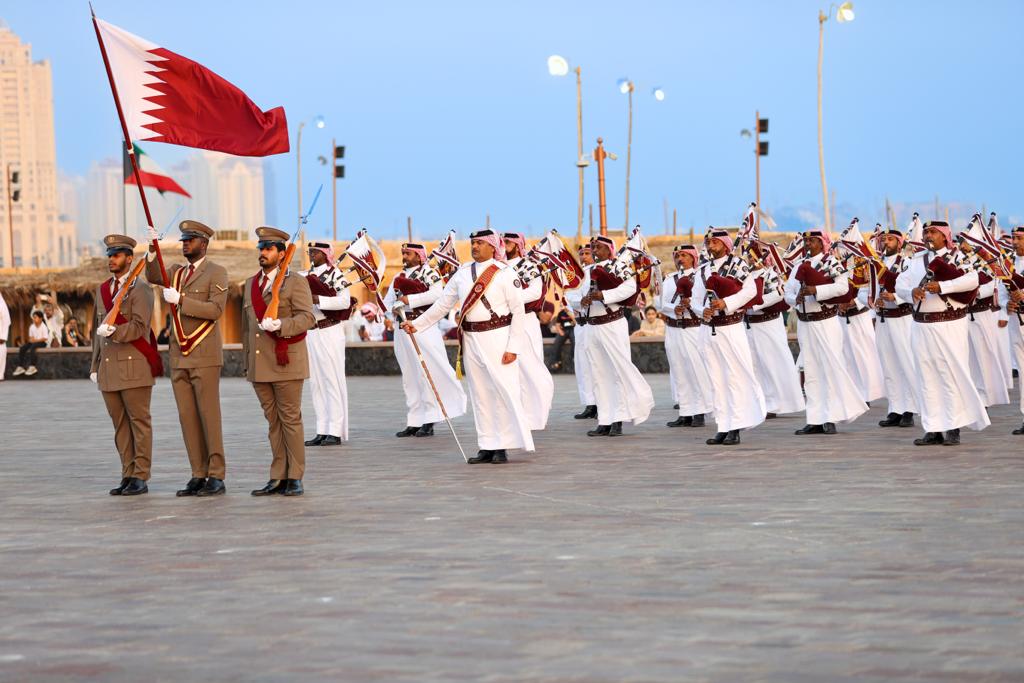 A view of World Cup celebrations at Katara.