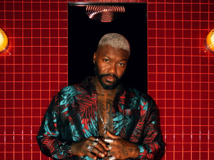 Former French forward now turned disk jockey (DJ) Djibril Cisse