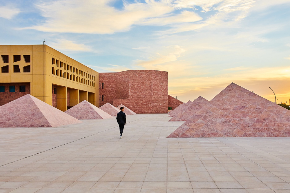 A view of one of the educational institutions in Qatar. 