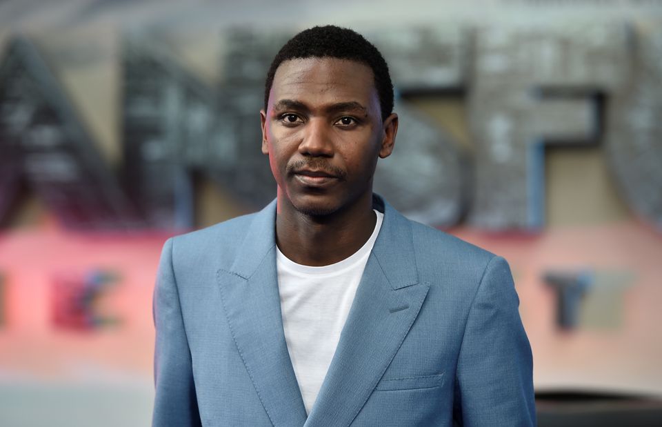 File photo: Jerrod Carmichael arrives for world premiere of Transfomers, The Last Night, at a cinema in central London, Britain, June 18, 2017. (REUTERS/Hannah McKay)