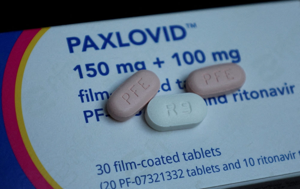 Paxlovid, Pfizer's anti-viral medication to treat the coronavirus disease (COVID-19), is displayed in this picture illustration taken October 7, 2022. File Photo / Reuters