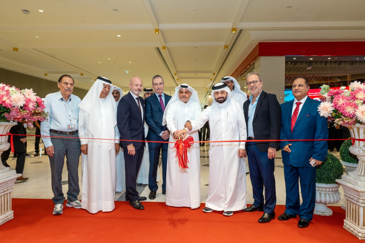 Officials during the inauguration of the new showroom at Place Vendome Mall.