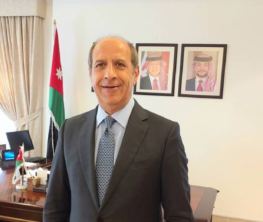 Ambassador of Jordan H E Zaid Mufleh Al Lawzi 