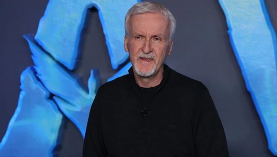 Filmmaker James Cameron during a photocall for 'Avatar: The Way of Water' in London, Britain, on December 4, 2022. (Photo by ISABEL INFANTES / AFP)