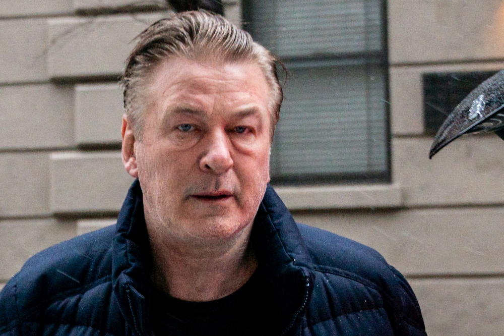 Actor Alec Baldwin departs his home in New York, US, January 31, 2023. (REUTERS/David 'Dee' Delgado)