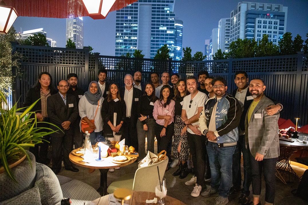 Carnegie Mellon alumni at the Dubai event.