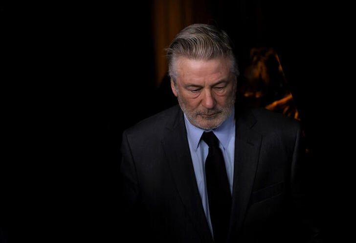 Alec Baldwin attends the 2022 Robert F. Kennedy Human Rights Ripple of Hope Award Gala in New York City, US, December 6, 2022. (REUTERS/Andrew Kelly)

