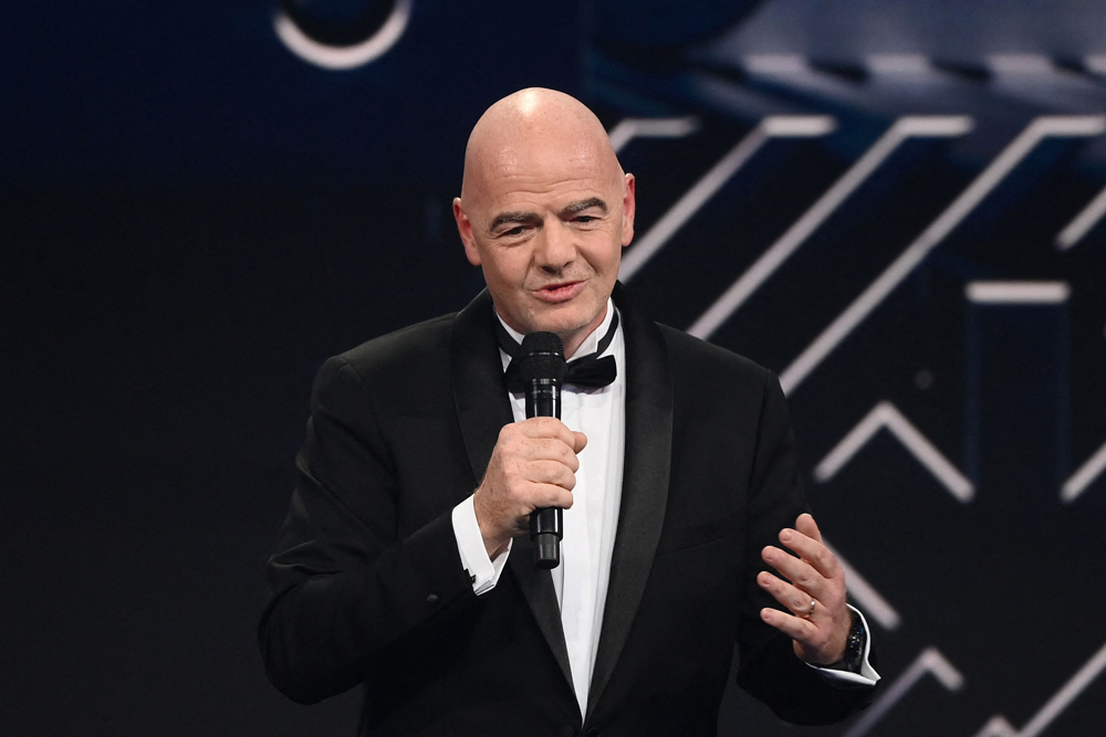 FIFA President Gianni Infantino