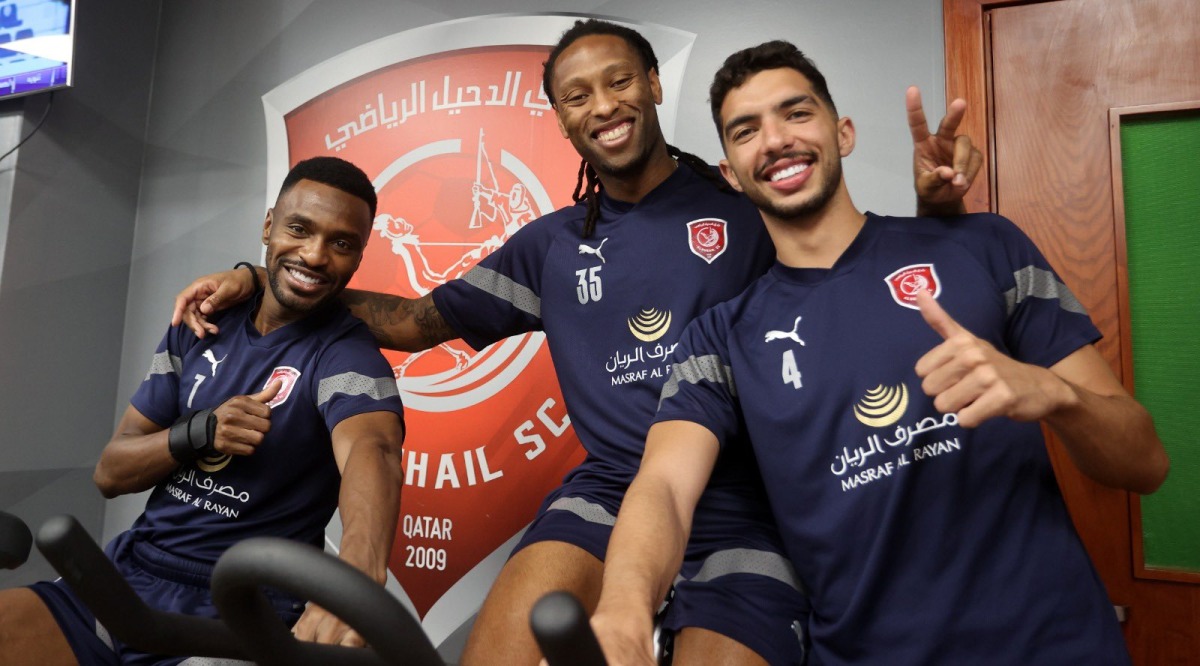 Al Duhail players opted against taking a break after their QSL match and started training for their upcoming Ooredoo Cup semi-final yesterday.  