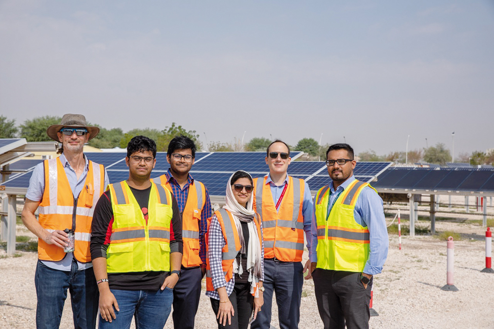 The Carnegie Mellon University students during the research field trip.