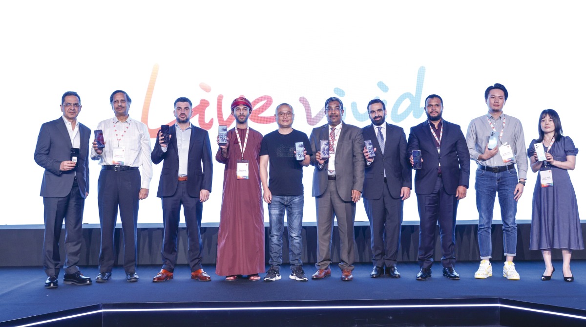 Participants in the Redmi Note 12 Series launch event in Dubai.