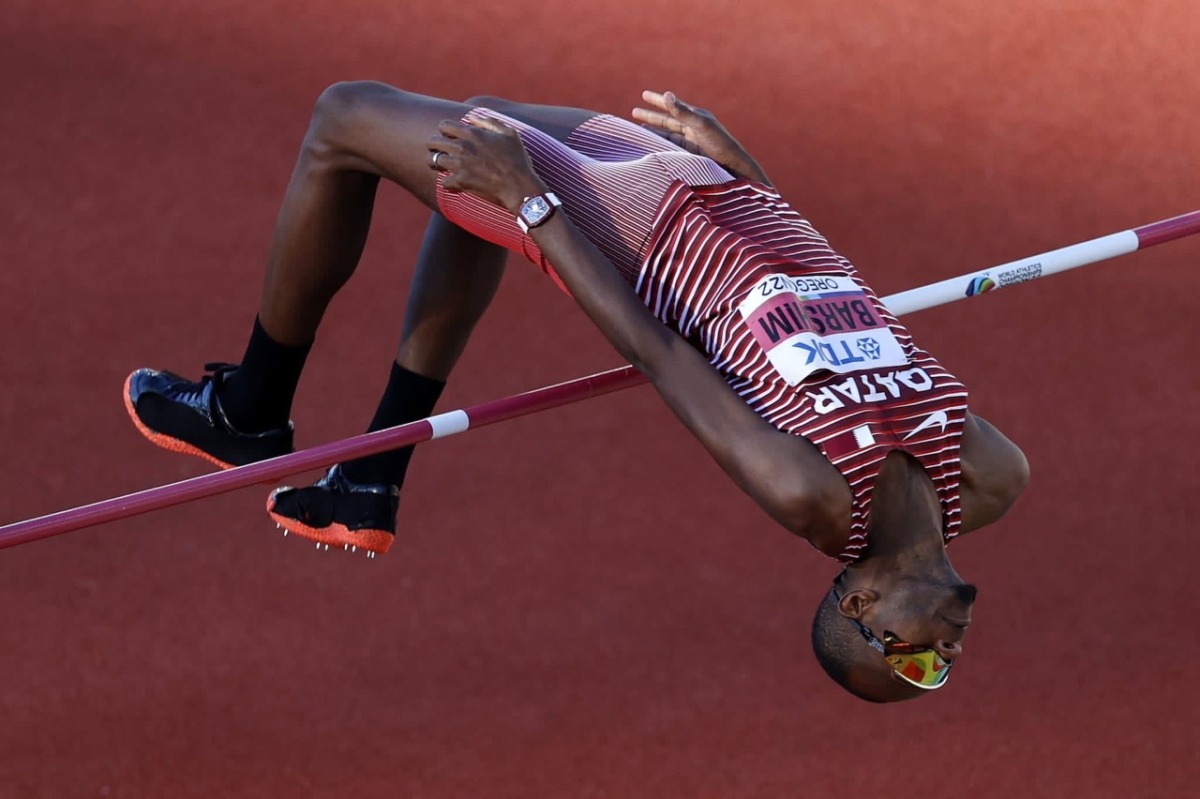 File photo of Mutaz Barshim