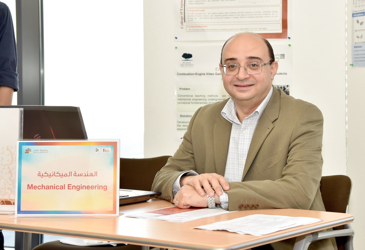 Dr. Samer Fikry, Professor of Mechanical Engineering at Qatar University 