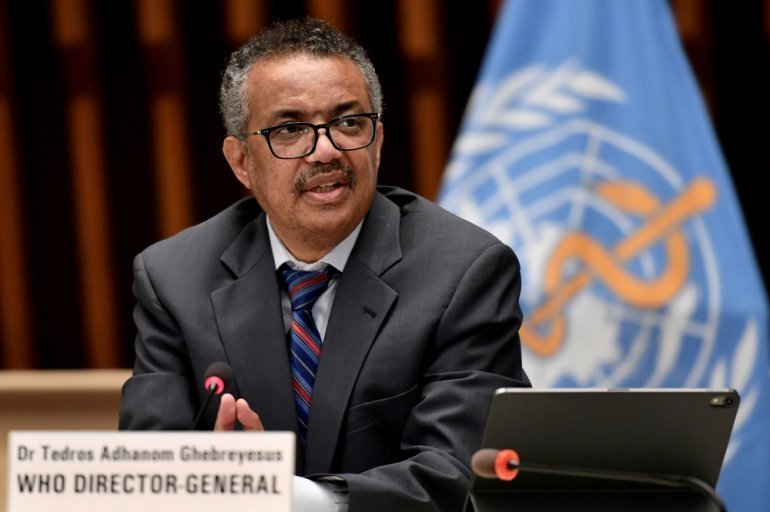 World Health Organization Director-General Tedros Adhanom Ghebreyesus. (Fabrice Coffrini/REUTERS/File Photo)