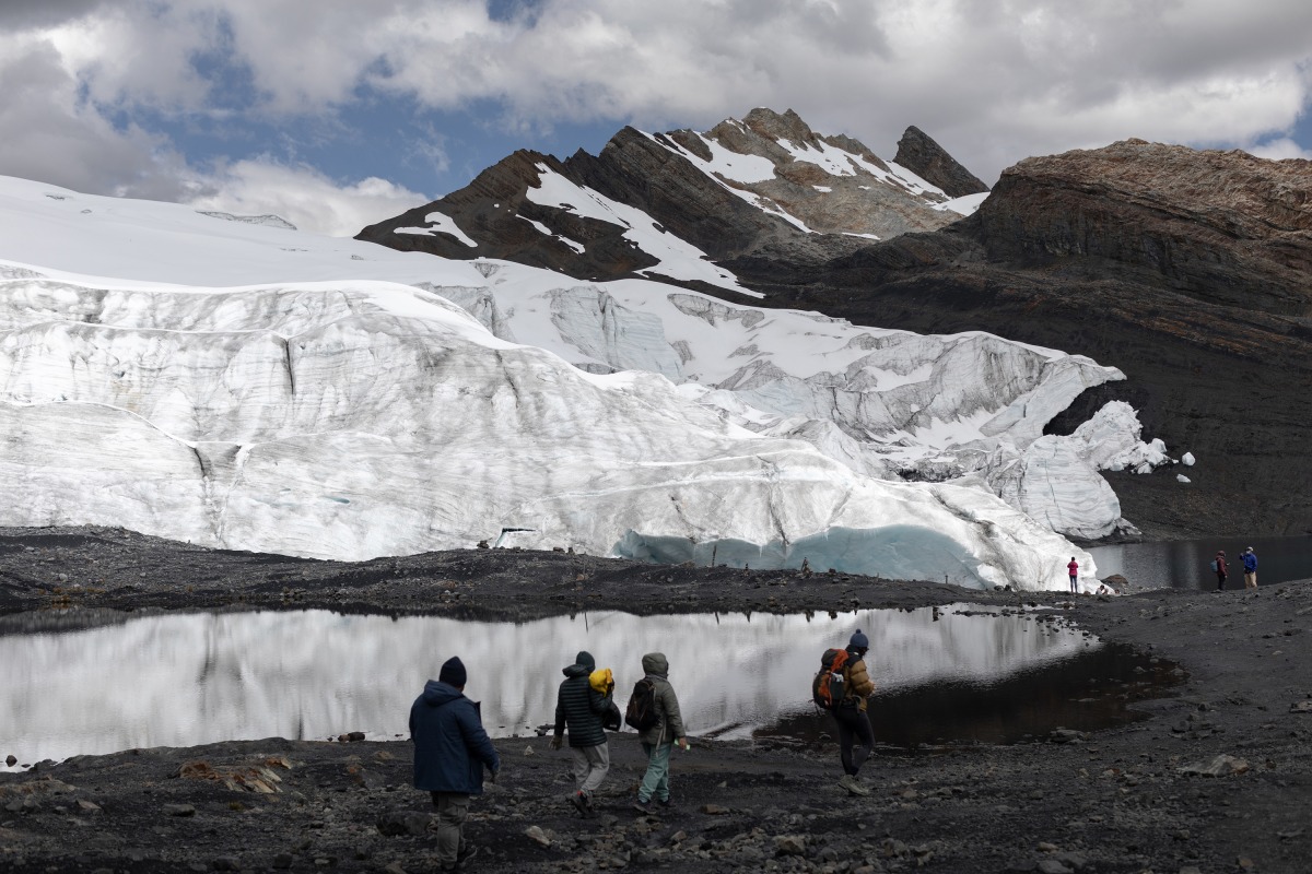 As Andean glaciers including the Pastoruri melt away, so have the robust flows of tourists that were a feature of the region only a few years ago. Photo for The Washington Post by Angela Ponce.
