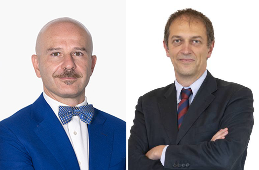 From left: Andrea Prencipe, Rector of Luiss University, and Raffaele Marchetti, Deputy Rector for Internationalization, Luiss University