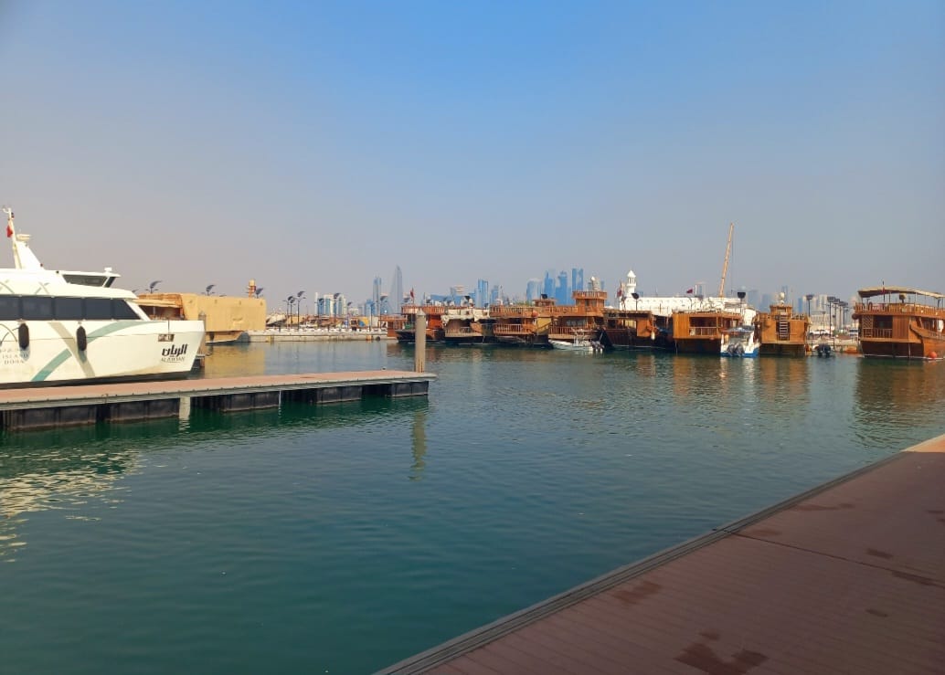 Hot weather continues in Qatar, but light rain on Friday and slight dust on Saturday are expected. Pic: Marivie Alabanza/The Peninsula