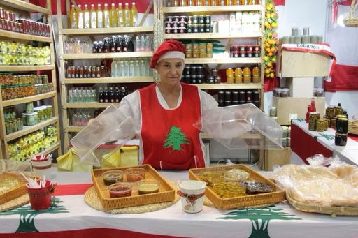 Vendors at the  Katara – the Cultural Village’s Summer Trade Fair