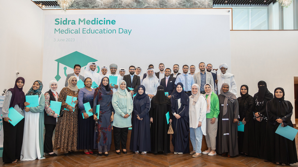 Participants during Sidra Medicine's Medical Education Day.