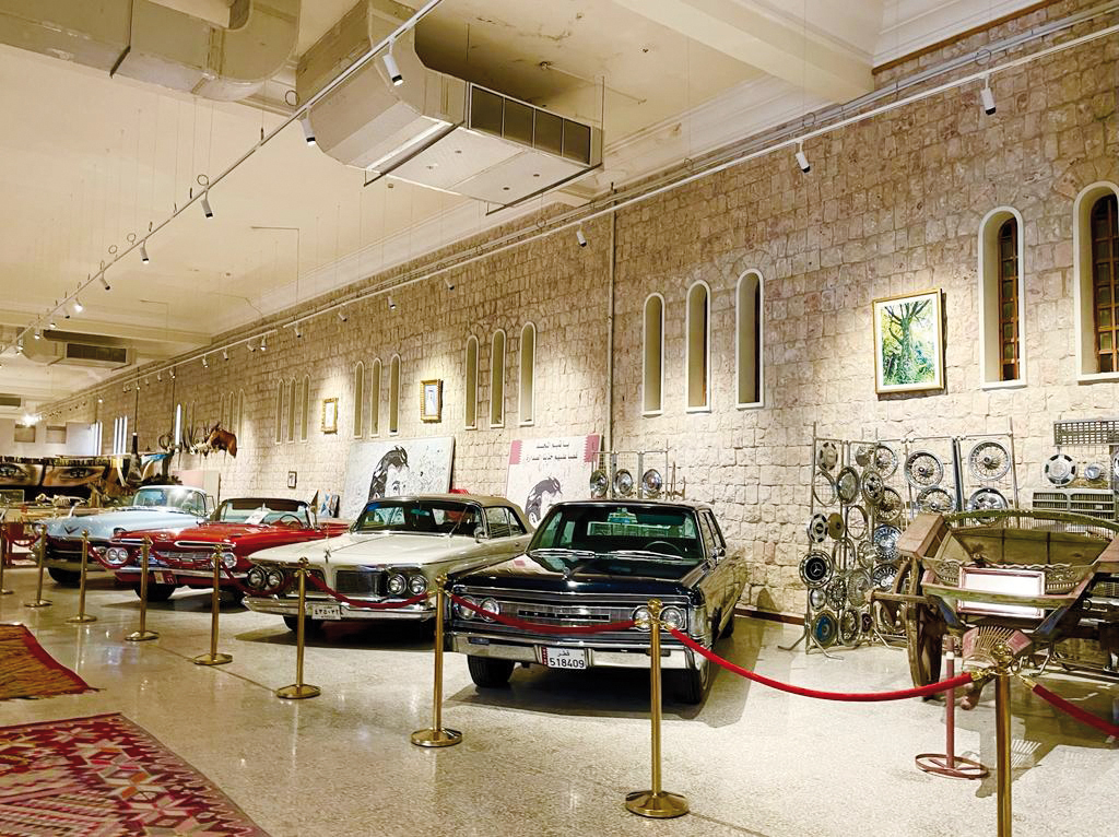 Some of the vintage cars on display at FBQ Car Museum. 