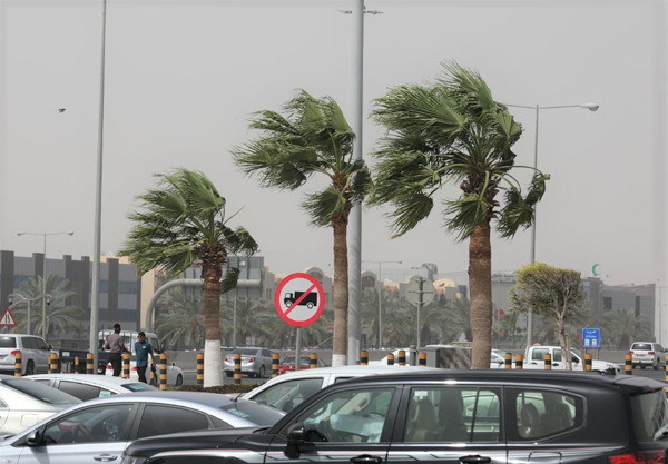 Strong wind leading to blowing dust is expected tomorrow, June 17. (Photo by Salim Matramkot/The Peninsula)