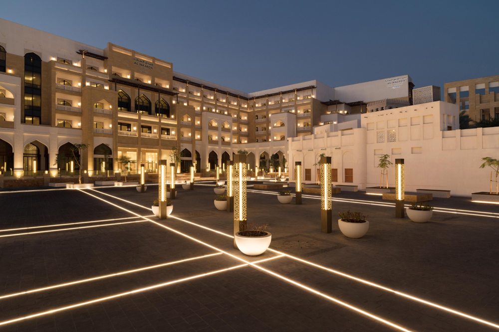 An exterior view of Al Najada Hotel.