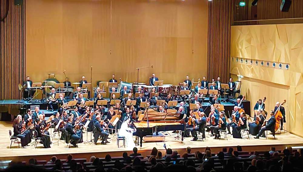 Qatar Philharmonic Orchestra’s June 24 concert drew a full house. PIC: Joelyn Baluyut/The Peninsula