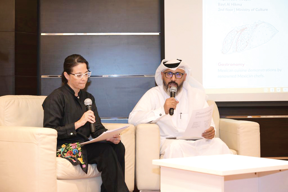 Participants during the Mexico Cultural Week in Doha