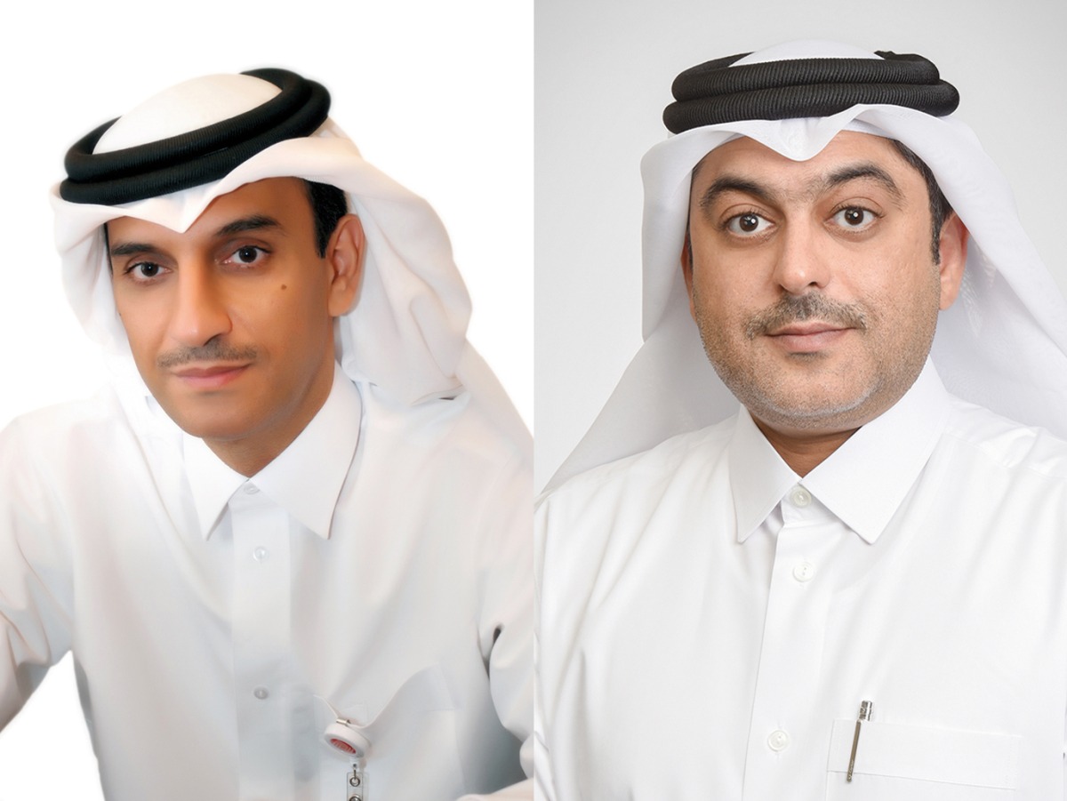 QIIB Deputy CEO, Jamal Abdullah Al Jamal (left) and QIIB Chief of Business Relations, Muhammad Hassan Al Emadi