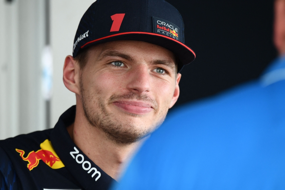 Red Bull Racing's Dutch driver Max Verstappen speaks during an interview ahead of the Formula One Japanese Grand Prix. (Photo by Toshifumi Kitamura / AFP)
 