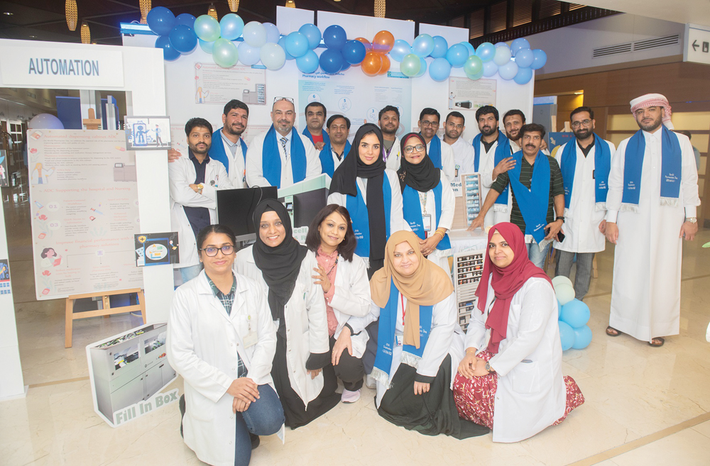 Participants during an activity to mark World Pharmacists Day. 