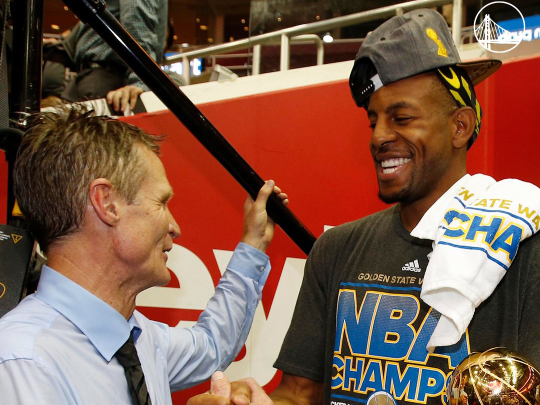 Golden State Warriors forward Andre Iguodala. Pic: X / Golden State Warriors 