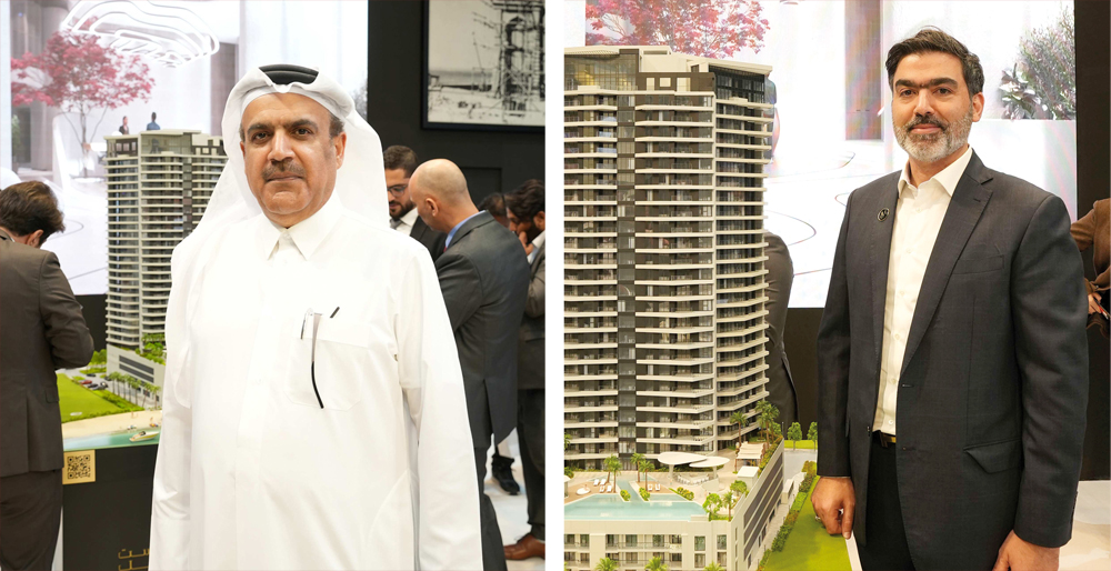 JMJ Group Holding President, Eng. Nasser Al Ansari (left) and JMJ Group Holding Group CEO, Naveed Dowlatshahi