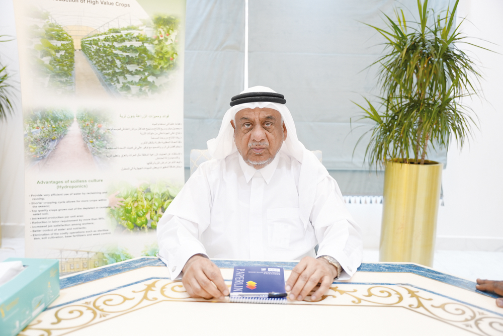 Abdullah Salem Al Sulaiteen, Chairman of Al Sulaiteen Agricultural and Industrial Complex