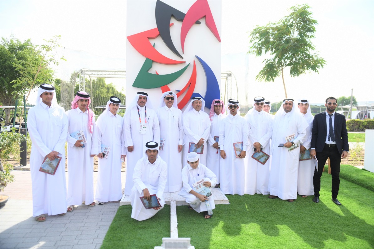 Officials during the inauguration of Gulf Engineering Union’s pavilion at Expo 2023 Doha.