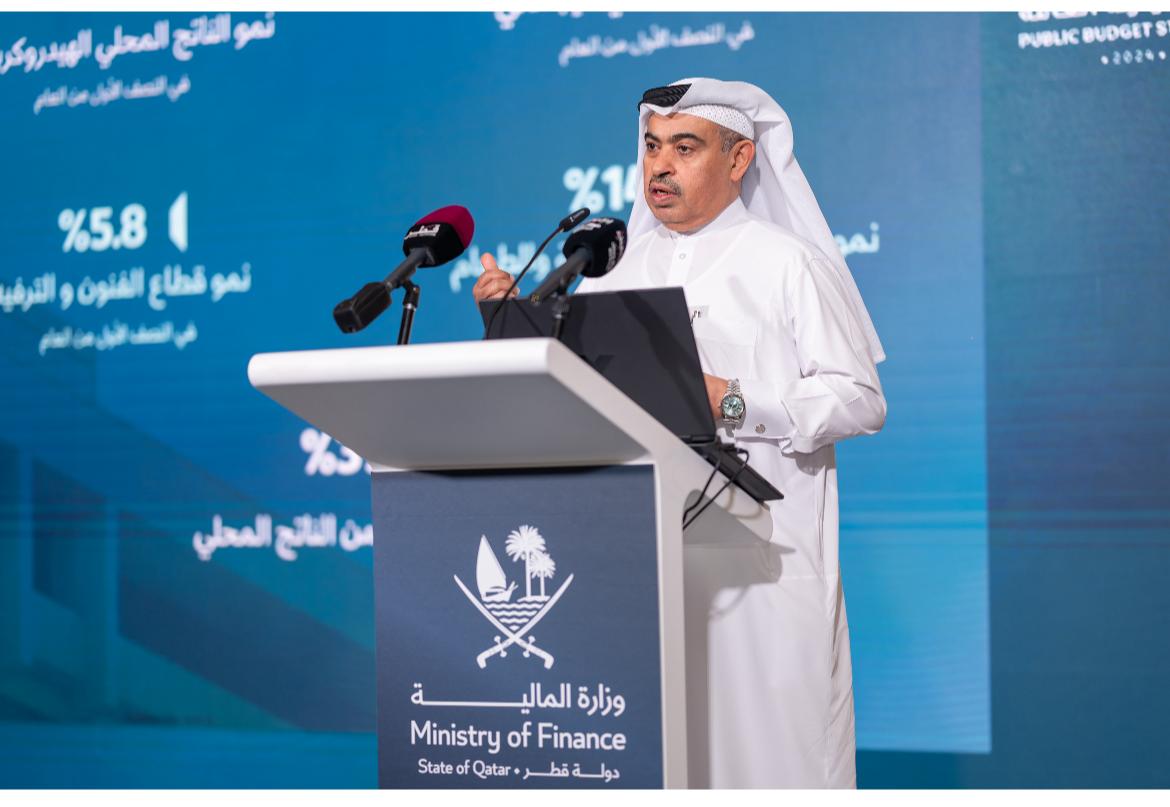 Minister of Finance H E Ali bin Ahmed Al Kuwari 
