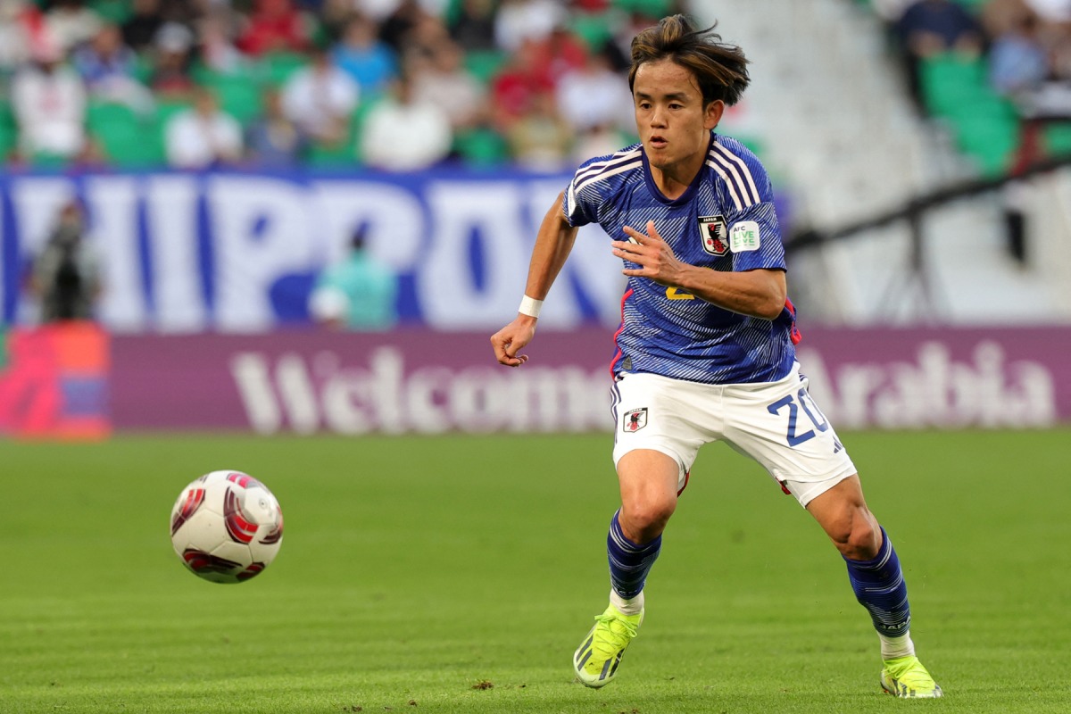 Japan’s midfielder Takefusa Kubo