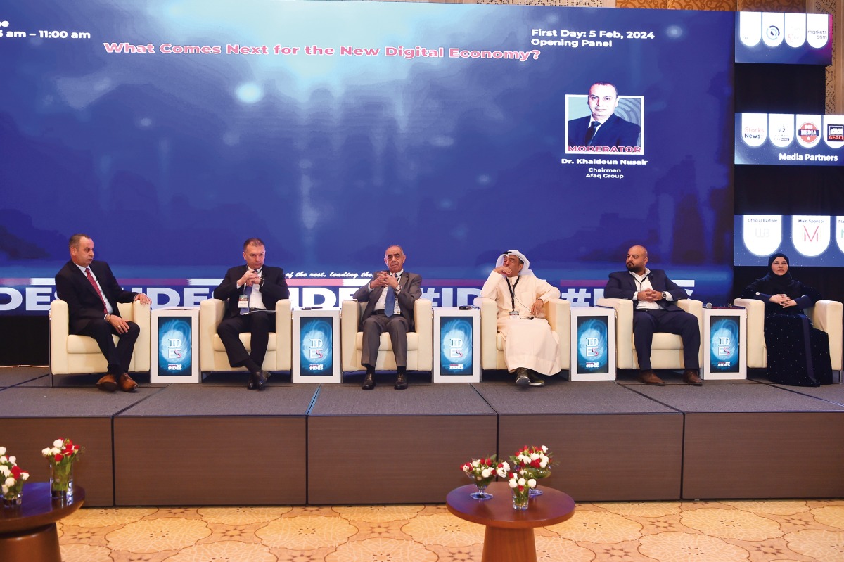 Experts sharing insights during the panel session at the Innovation in Digital Economy Summit, yesterday.