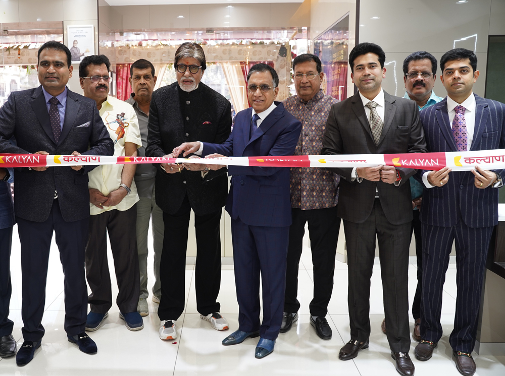 Kalyan Jewellers inaugurates its 250th showroom in Ayodhya, Uttar Pradesh, India.